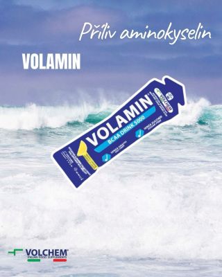 🍋 Volchem Volamin BCAA Drink 45 ml ✔️Podpořte svou regeneraci a snižte únavu po tréninku! ✔️Jeden sáček obsahuje 5 g BCAA...